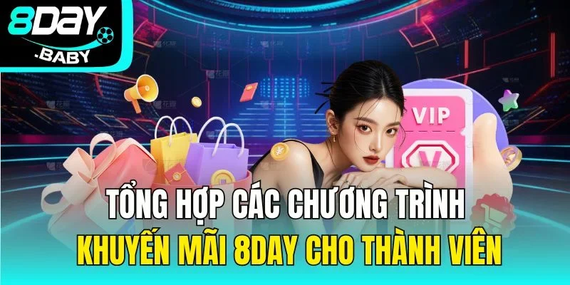 Tổng hợp các chương trình khuyến mãi 8Day cho thành viên